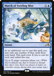 March of Swirling Mist · 61 · Kamigawa: Neon Dynasty · Non-foil