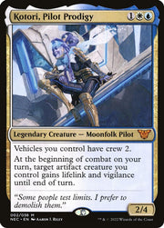 Kotori, Pilot Prodigy · 2 · Commander: Kamigawa: Neon Dynasty · Foil
