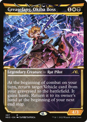 Greasefang, Okiba Boss (Showcase) · 397 · Kamigawa: Neon Dynasty · Non-foil