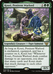 Kosei, Penitent Warlord · 26 · Commander: Kamigawa: Neon Dynasty · Non-foil