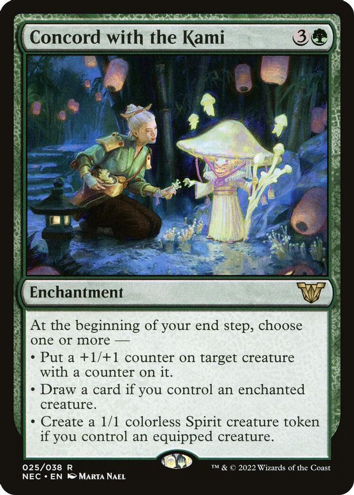 Concord with the Kami · 25 · Commander: Kamigawa: Neon Dynasty · Non-foil