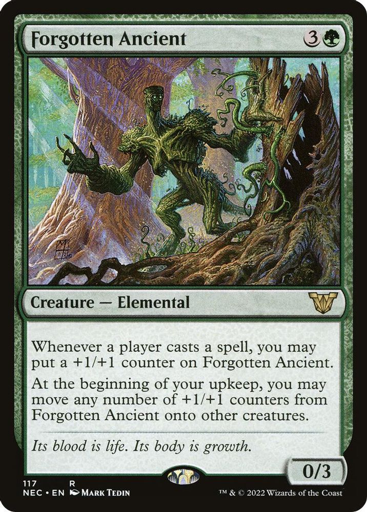 Forgotten Ancient · 117 · Commander: Kamigawa: Neon Dynasty · Non-foil