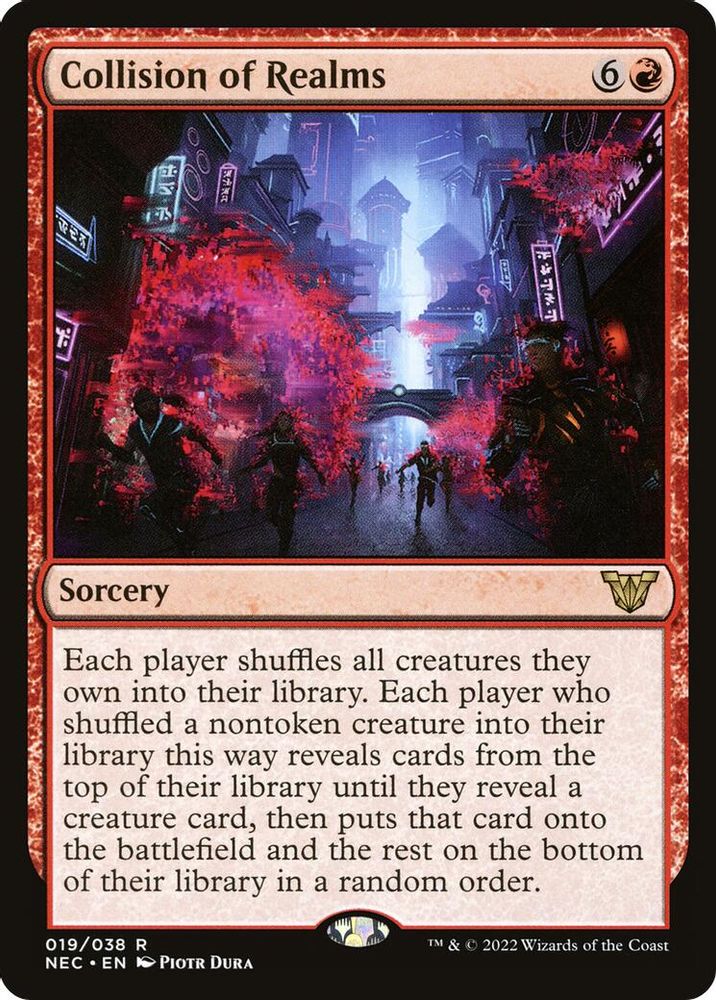 Collision of Realms · 19 · Commander: Kamigawa: Neon Dynasty · Non-foil