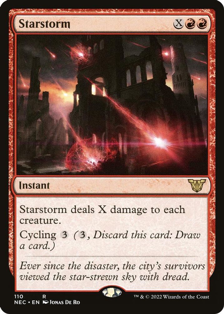 Starstorm · 110 · Commander: Kamigawa: Neon Dynasty · Non-foil