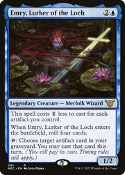 Emry, Lurker of the Loch · 91 · Commander: Kamigawa: Neon Dynasty · Non-foil