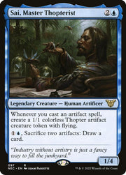 Sai, Master Thopterist · 97 · Commander: Kamigawa: Neon Dynasty · Non-foil