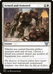 Armed and Armored · 80 · Commander: Kamigawa: Neon Dynasty · Non-foil