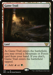 Game Trail · 169 · Commander: Kamigawa: Neon Dynasty · Non-foil