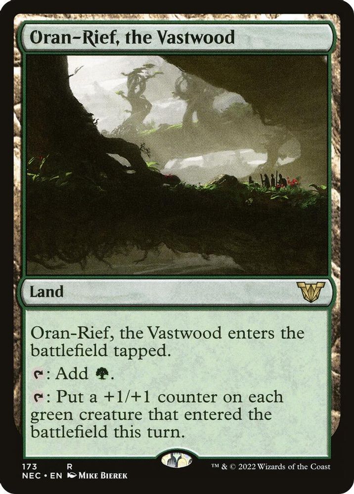 Oran-Rief, the Vastwood · 173 · Commander: Kamigawa: Neon Dynasty · Non-foil