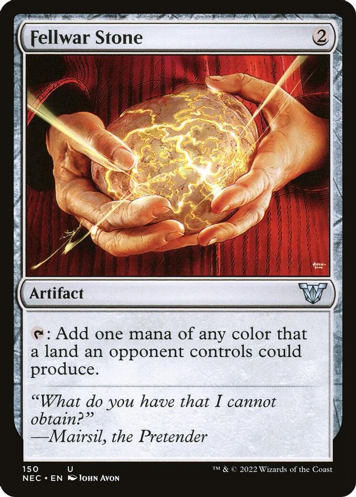 Fellwar Stone · 150 · Commander: Kamigawa: Neon Dynasty · Non-foil