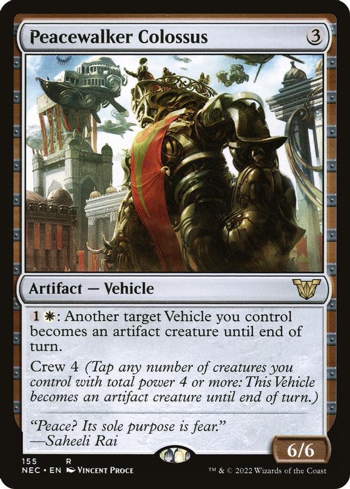 Peacewalker Colossus · 155 · Commander: Kamigawa: Neon Dynasty · Non-foil