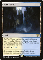 Port Town · 174 · Commander: Kamigawa: Neon Dynasty · Non-foil