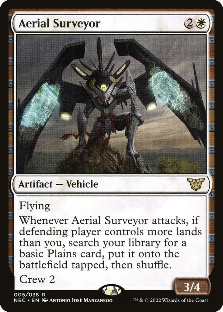 Aerial Surveyor · 5 · Commander: Kamigawa: Neon Dynasty · Non-foil