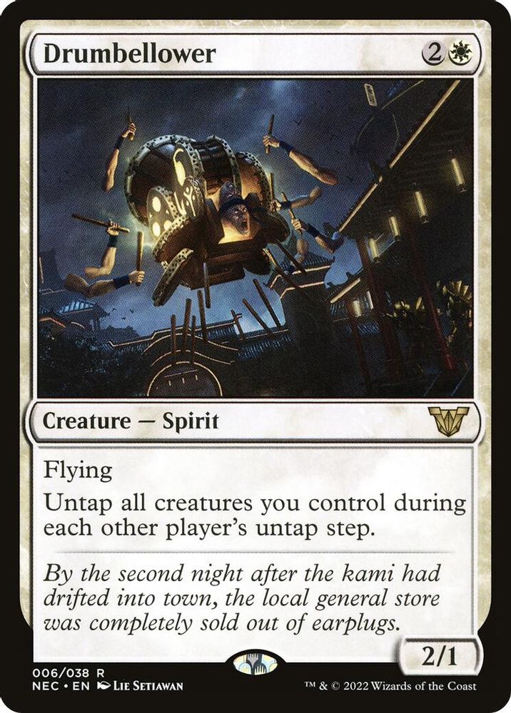 Drumbellower · 6 · Commander: Kamigawa: Neon Dynasty · Non-foil