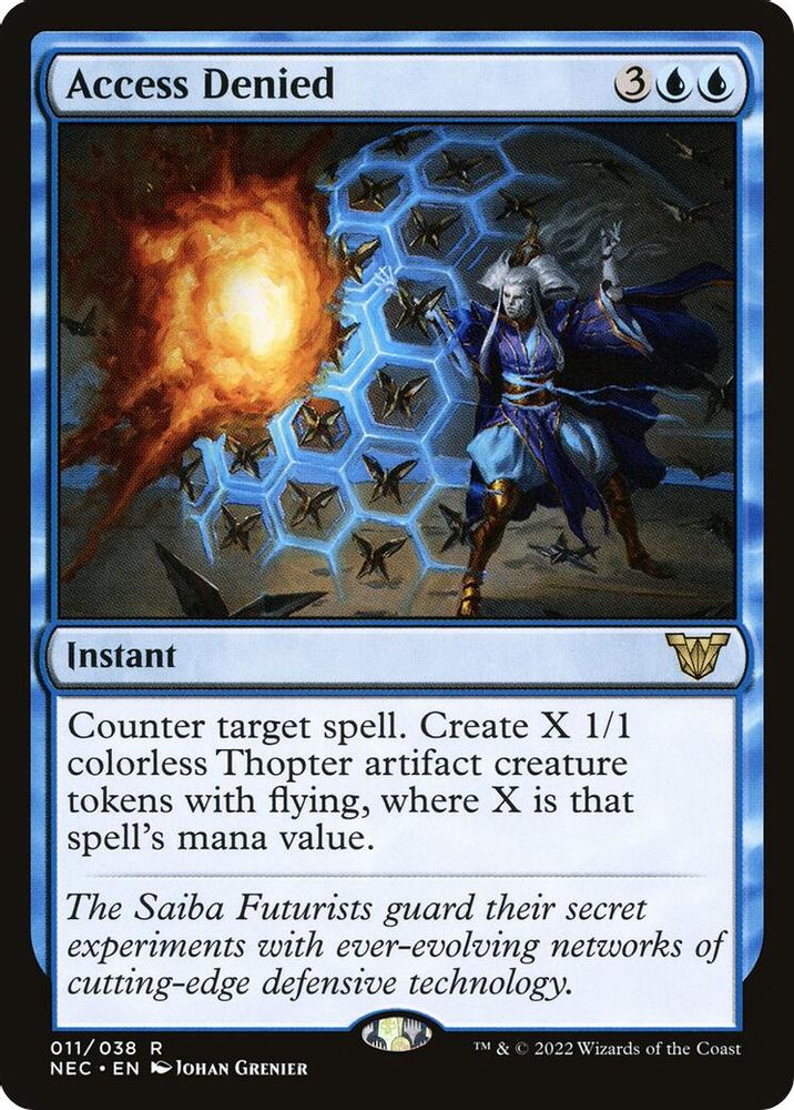 Access Denied · 11 · Commander: Kamigawa: Neon Dynasty · Non-foil