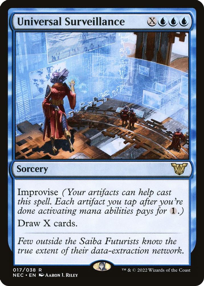 Universal Surveillance · 17 · Commander: Kamigawa: Neon Dynasty · Non-foil
