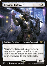 Ironsoul Enforcer (Extended Art) · 41 · Commander: Kamigawa: Neon Dynasty · Non-foil