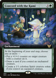 Concord with the Kami (Extended Art) · 65 · Commander: Kamigawa: Neon Dynasty · Non-foil