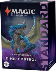 Challenger Deck 2022: Dimir Control - Magic The Gathering Challenger Deck 2022 Dimir Control box with blue sea serpent artwork and dark purple accents.