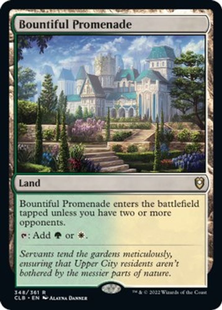 Bountiful Promenade · 348 · CLB · Non-foil