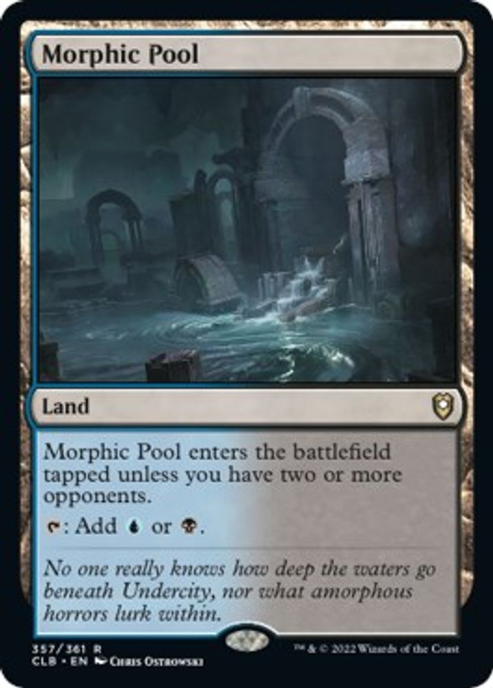 Morphic Pool · 357 · Commander Legends: Battle for Baldur's Gate · Non-foil