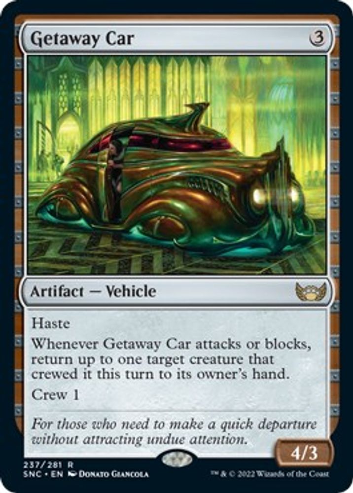 Getaway Car · 237 · Streets of New Capenna · Non-foil