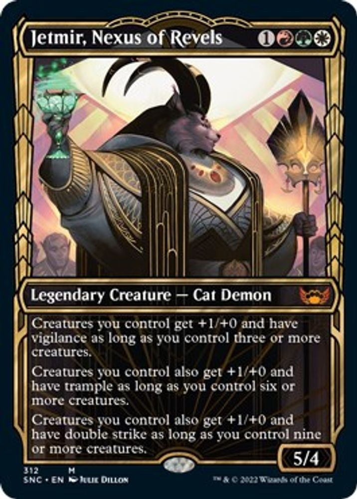 Jetmir, Nexus of Revels (Showcase) · 312 · Streets of New Capenna · Non-foil