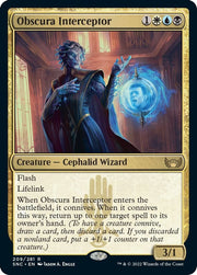 Obscura Interceptor · 209 · Streets of New Capenna · Non-foil
