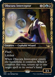 Obscura Interceptor (Showcase) · 324 · Streets of New Capenna · Non-foil