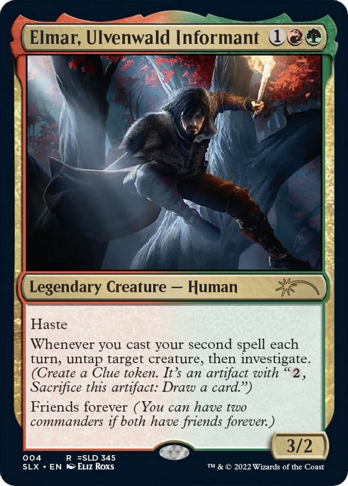 Elmar, Ulvenwald Informant · 4 · SLX Cards · Non-foil