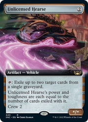 Unlicensed Hearse (Extended Art) · 440 · Streets of New Capenna · Non-foil