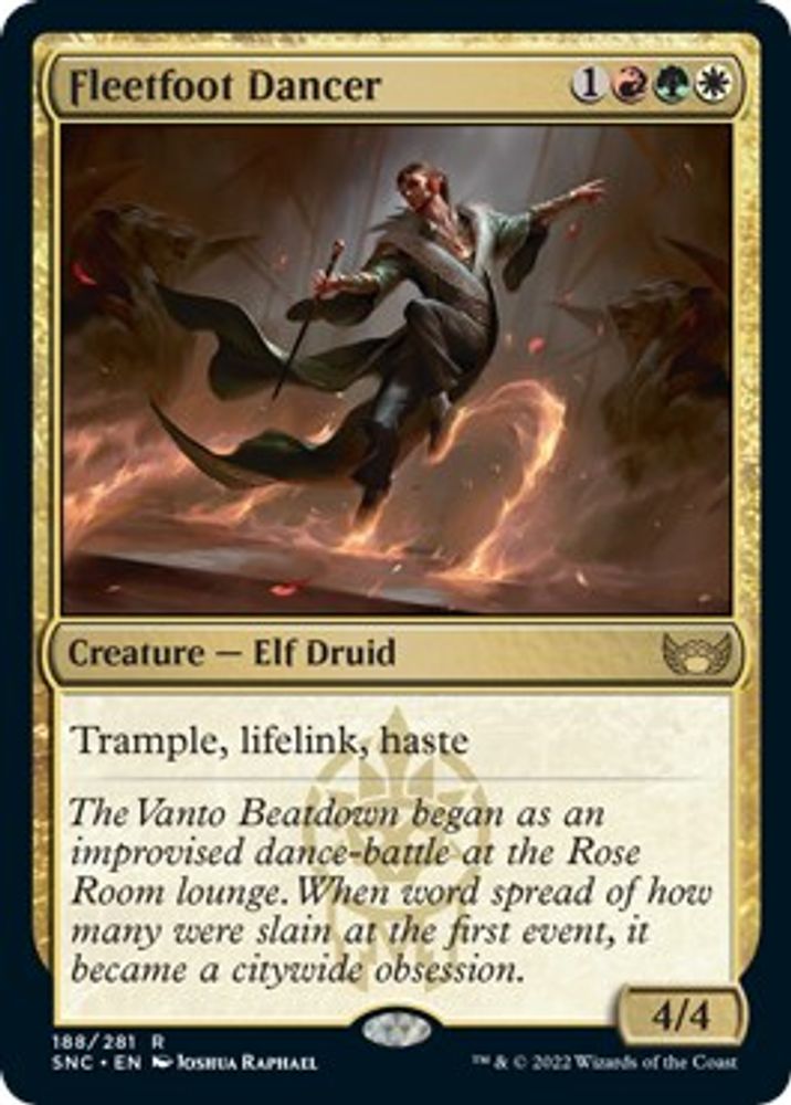 Fleetfoot Dancer · 188 · Streets of New Capenna · Non-foil
