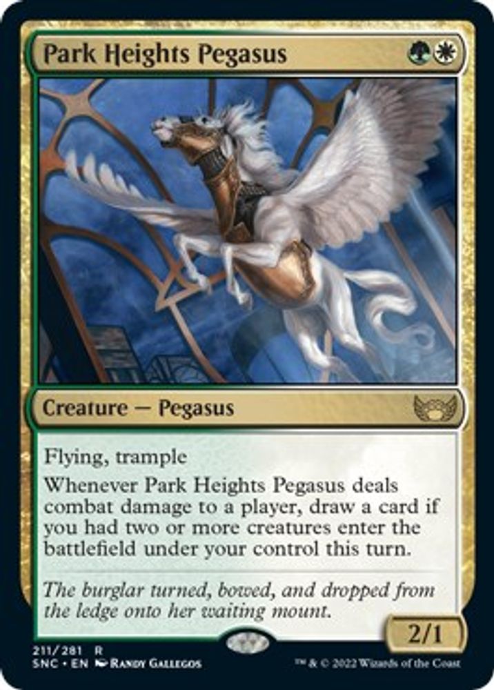 Park Heights Pegasus · 211 · Streets of New Capenna · Non-foil