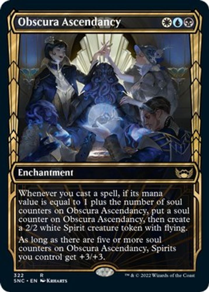 Obscura Ascendancy (Showcase) · 322 · Streets of New Capenna · Non-foil