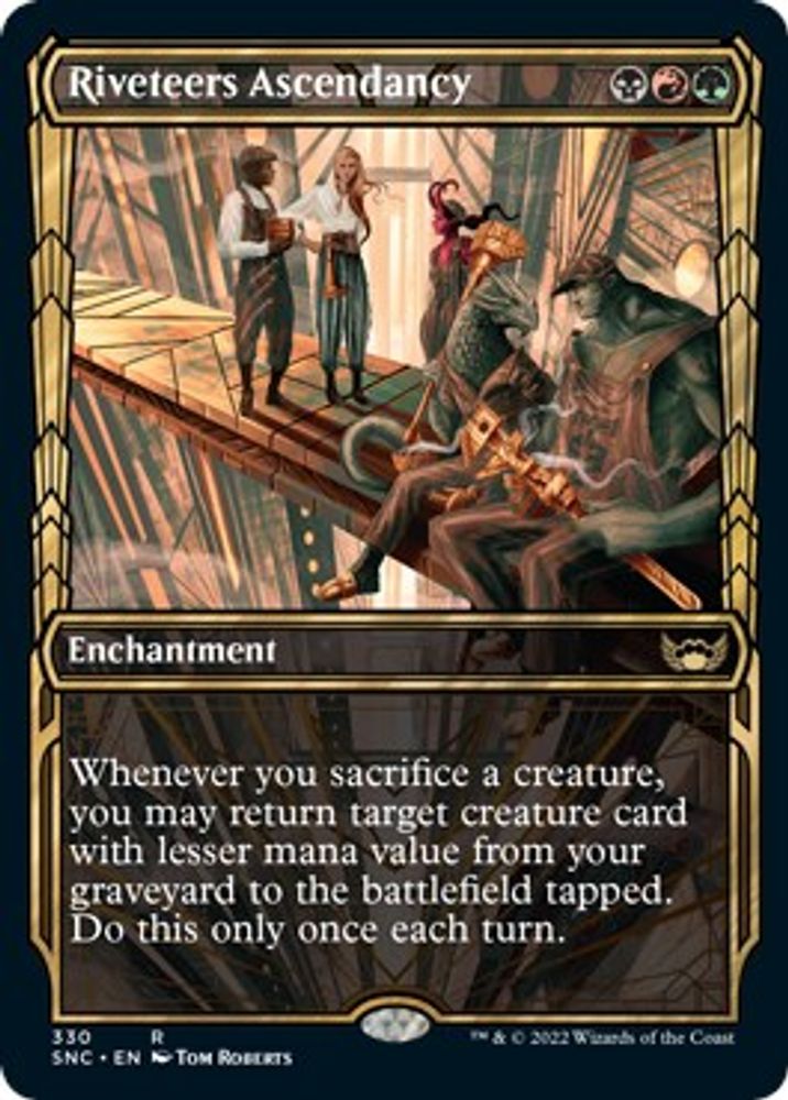 Riveteers Ascendancy (Showcase) · 330 · Streets of New Capenna · Non-foil
