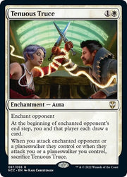 Tenuous Truce · 87 · Commander: Streets of New Capenna · Non-foil