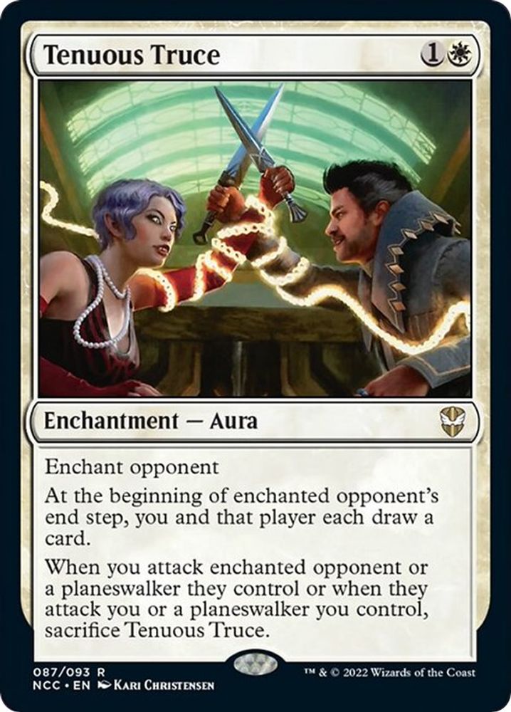 Tenuous Truce · 87 · Commander: Streets of New Capenna · Non-foil