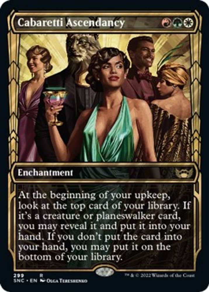Cabaretti Ascendancy (Showcase) · 299 · Streets of New Capenna · Non-foil