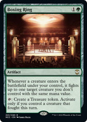 Boxing Ring · 91 · Commander: Streets of New Capenna · Non-foil