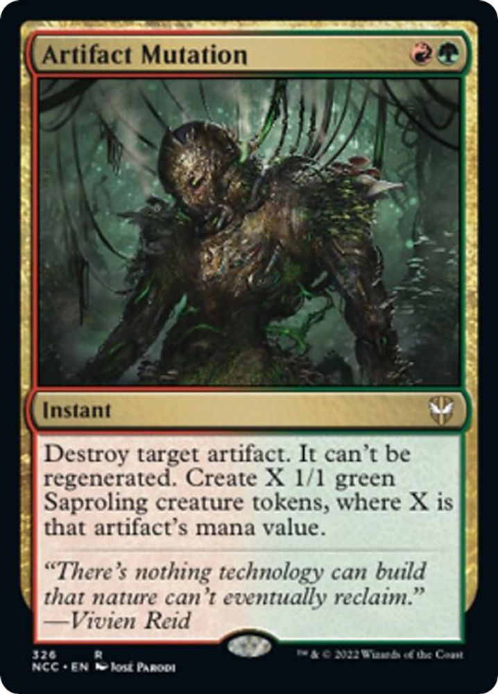 Artifact Mutation · 326 · NCC · Non-foil