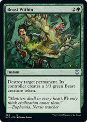 Beast Within · 282 · NCC · Non-foil
