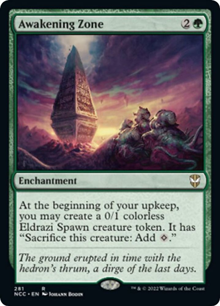 Awakening Zone · 281 · NCC · Non-foil