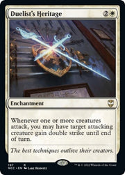 Duelist's Heritage · 197 · NCC · Non-foil