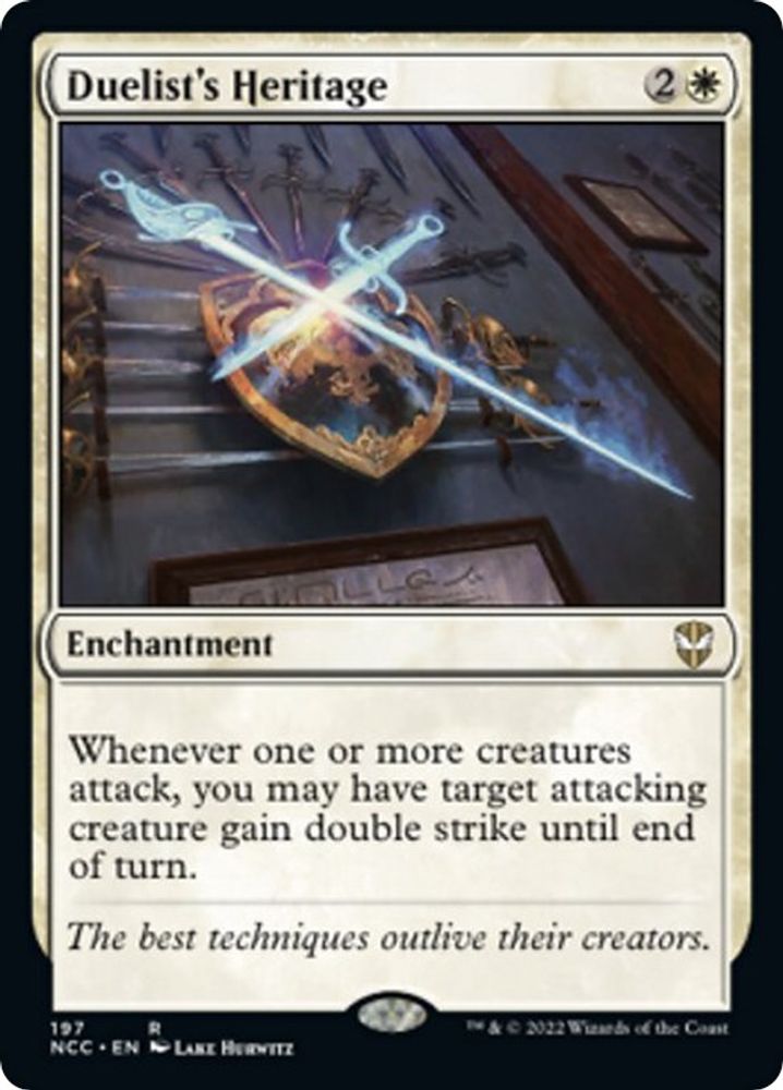Duelist's Heritage · 197 · NCC · Non-foil