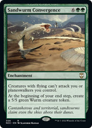 Sandwurm Convergence · 308 · NCC · Non-foil