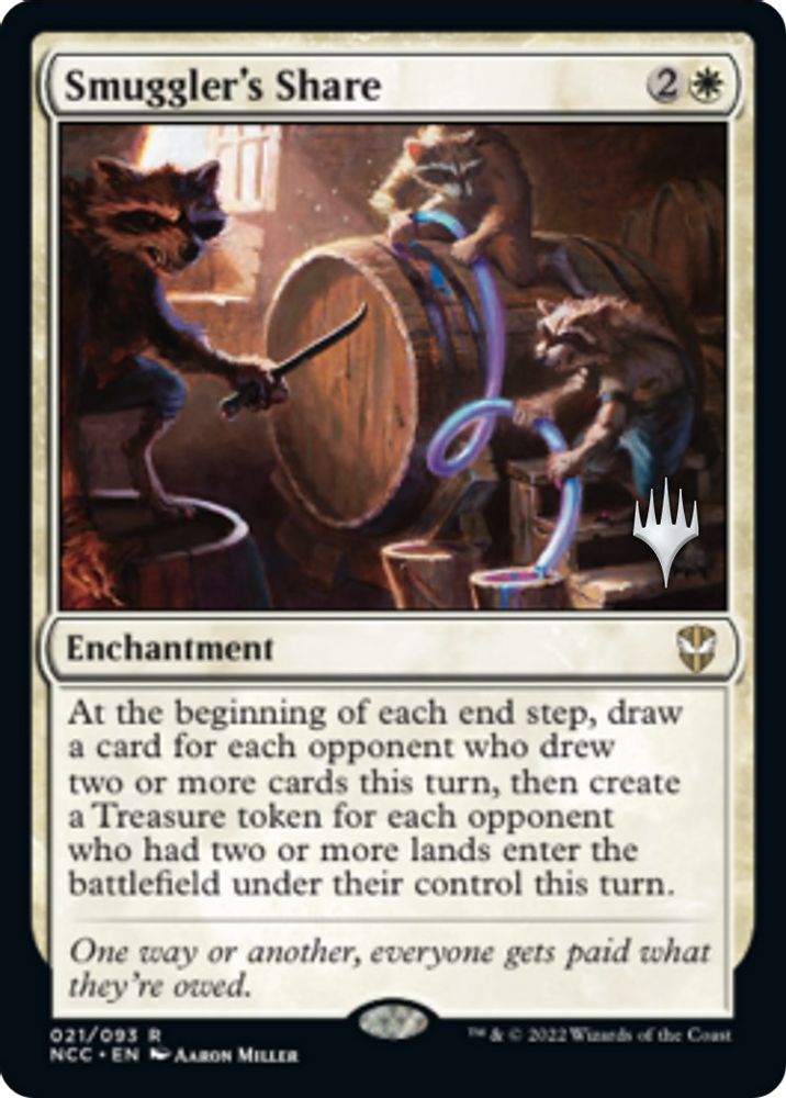 Smuggler's Share · 21 · PSNC · Foil