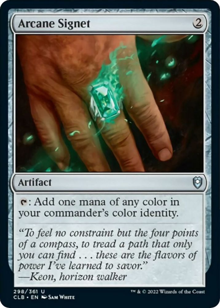 Arcane Signet · 298 · CLB · Non-foil