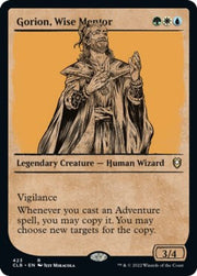 Gorion, Wise Mentor (Showcase) · 423 · Commander Legends: Battle for Baldur's Gate · Foil