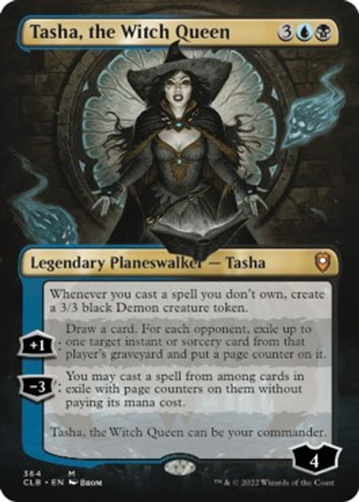 Tasha, the Witch Queen (Borderless) · 364 · CLB · Non-foil