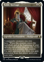 Noble Heritage · 478 · Commander Legends: Battle for Baldur's Gate · Etched Foil